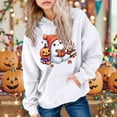 thumbnail image 2 of KPOPLK Toddlers and Babies' Zip Hoodie Sweatshirt(11-12 Years,White), 2 of 5
