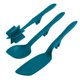 thumbnail image 1 of Rachael Ray Tools and Gadgets Lazy Crush & Chop Flexi Turner y juego de cuchara raspadora/utensilios de cocina - 3 piezas, color verde azulado, 1 of 1