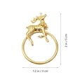 thumbnail image 4 of 2pcs Exquisite Napkin Holder Adornment Household Reindeer Napkins Rings, 4 of 8