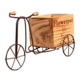 thumbnail image 2 of Cesta para bicicleta Zulema Madera Florero Cesta, 2 of 5