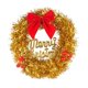 thumbnail image 2 of ¡Ofertas de Clearance!, Adornos navideños Coronas navideñas de plástico Decoración navideña decorativa para colgar Coronas de yute de madera Akmoler, 2 of 8