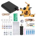 thumbnail image 3 of Kit de tatuaje completo fuente de alimentación portátil aguja de tatuaje desechable tinta pigmento accesorios de tatuaje 90?265V, 3 of 8