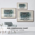 thumbnail image 5 of Vintage Abstract Print-XXXVII Framed in Walnut Wood Gallery Wrapped Canvas 17 in. x 25 in., 5 of 8