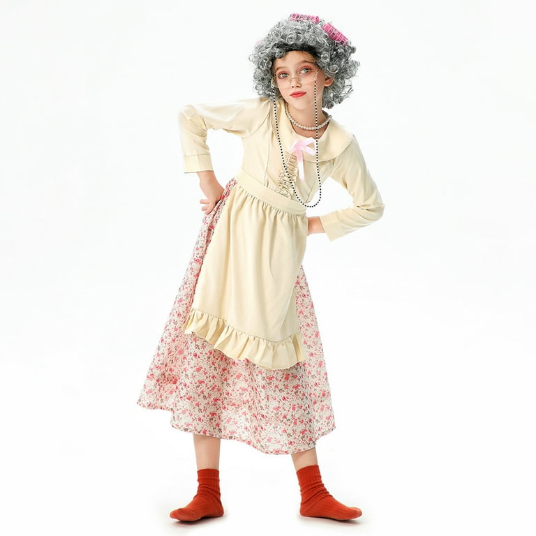 chinese dress ladies Old Fashioned Vintage Maxi Dress with Long Sleeves