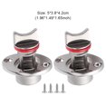 thumbnail image 3 of Scienceny Paquete de 2 tapones de drenaje para barcos, sellado de canoa de acero inoxidable, deportes acuáticos portátiles, accesorios de Bombillas para automóviles, 3 of 6