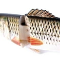 thumbnail image 4 of HENGJIA Fishing Lures, 5pcs Large Multi Jointed Fish Fishing Kits Slow Sinking Lifelike Swimbait Freshwater and Saltwater for Trout Bass Lures, 9.45"/4.94oz, 4 of 13