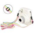 thumbnail image 3 of Lifetechs Camera Shoulder Strap Adjustable Flexible Anti-drop Portable Instant Film Camera Rainbow Carry Strap for Mini11/8/9/25/90/7c, 3 of 8