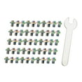 thumbnail image 2 of 50 tornillos para pedales de bicicleta, pernos fijos antideslizantes, accesorios para ciclismo, 8 x 6 mm Vistoso, 2 of 9