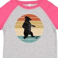 thumbnail image 4 of Inktastic Skateboard Bear Retro Sunset Boys or Girls Toddler T-Shirt, 4 of 5