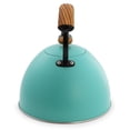 thumbnail image 4 of MegaChef 3.2 Quart Whistling Tea Kettle with Wood Grain Nylon Cool Touch Handle, Matte, 4 of 7