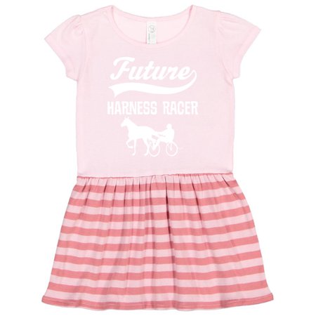 

Inktastic Future Harness Racer Horse Racing Gift Toddler Girl Dress