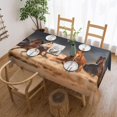 thumbnail image 5 of Horse Rectangle Tablecloth Horses Herd Run in Desert Sand Storm Table Cloth for Kitchen Dining Tablecloths Table Cover Decor for Party Patio 60 x 84 Inch, 5 of 7