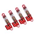 thumbnail image 1 of RC Shock Absorbers, Front And Rear Shock Absorbers  Aluminum Alloy High Strength  For 1/24 Remote Control Car Red, 1 of 8