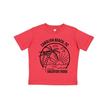 

Inktastic Summer Vacation Mode Carolina Beach North Carolina Gift Toddler Boy or Toddler Girl T-Shirt