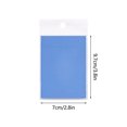 thumbnail image 2 of Kctiaxy Sticky Note 50 Sheets Sticky Notes Transparent Transparent Paper Clear Sticky Notes Memo Self-Adhesive Notebook Notepaper Insert for School Office Memo Students Kitchen Appliances, 2 of 2
