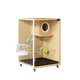 thumbnail image 1 of Jaula for pájaros de madera maciza premium de Luxury Parrot Villa for amigos emplumados con estilo, 1 of 3