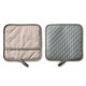 thumbnail image 4 of Manoplas de silicona para horno y soportes para ollas, juego de 3 piezas, guantes de cocina resistentes, salvamanteles seguros para encimeras de cocina, resistencia al calor avanzada, agarre texturizado antideslizante ER, 4 of 5