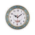 thumbnail image 4 of simhoa 11inch Super Mute Clock Non Ticking Wall Clock Home Office Decor Blue, 4 of 8