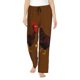 thumbnail image 1 of Fotbe Chicken Farm Animal Pantalones de Pijama para Mujer, Pantalones de Dormir, Pantalones Pj con Cordón y Bolsillos-Small, 1 of 6