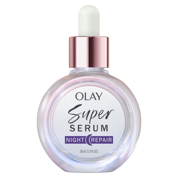 Serum Olay Super Serum para reparación nocturna, 30 ml con ácido salicílico