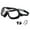 Black, variant on Swim Goggles with Nose Clip & Ear Plugs, Anti-Fog No Leak UV Protection 180° Clear Vision Pool Goggles for Swimming & Water Sports(A,17.5x8.5x8cm)(Pink,17.5x8.5x8cm)