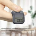 thumbnail image 4 of ZPAQI Precise Rechargeable Silent Digital Hand Tally Counter Durable Finger Ring Lightweight Prayer Counter Clicker 9 Channels, 4 of 12