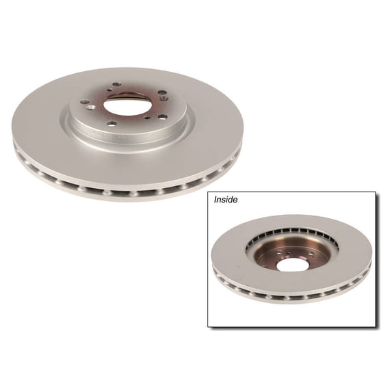 Genuine OEM Replacement for 2004-2008 Acura TL Disc Brake Rotor - Front for Acura TL(Type-S)