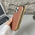 thumbnail image 6 of Allytechgroup Slim Case for iPhone 16, Rugged Heavy Duty Durable Cover Case Hard PC PU Leather Support Wireless Charging Shockproof Magnetic Protective Back Cover for iPhone 16, Black, 6 of 8