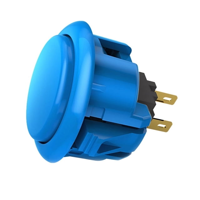 Botón Pulsador Arcade de 30 mm para Controlador de Joystick de Máquina de Juegos Botón de Control de Retardo Cero