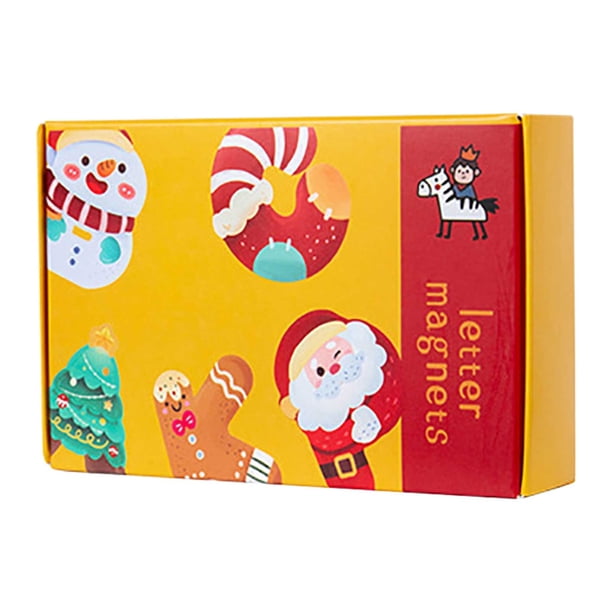 Xihbxyly Oferta de Hoy Rompecabezas Magnético de Educación Temprana para Niños, Calcomanía Ocupacional para Refrigerante 26 Letras, Rompecabezas Magnético de Iluminación