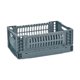 thumbnail image 4 of Caja organizadora tipo cesta Strade Fareast Limited de almacenamiento resistente a desgarros Gris, 4 of 8
