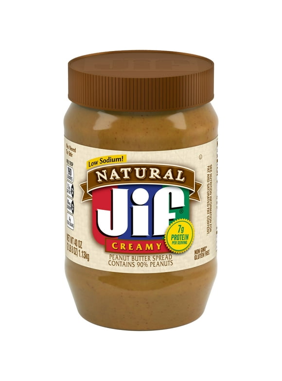 Natural peanut butter in Peanut butter
