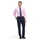 thumbnail image 2 of Camisa de vestir IZOD para hombre, corte regular, manga larga, sin arrugas, rosa, 2 of 4