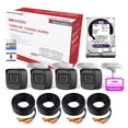 thumbnail image 1 of Kit Cctv  5 Megapixel 4 Cámaras Tipo Bala Metálicas Micrófono Integrado Disco Duro 1 TB HILOOK HIK5MPSLQ-KIT-1TB, 1 of 2