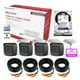 thumbnail image 1 of Kit Cctv  5 Megapixel 4 Cámaras Tipo Bala Metálicas Micrófono Integrado Disco Duro 1 TB HILOOK HIK5MPSLQ-KIT-1TB, 1 of 2