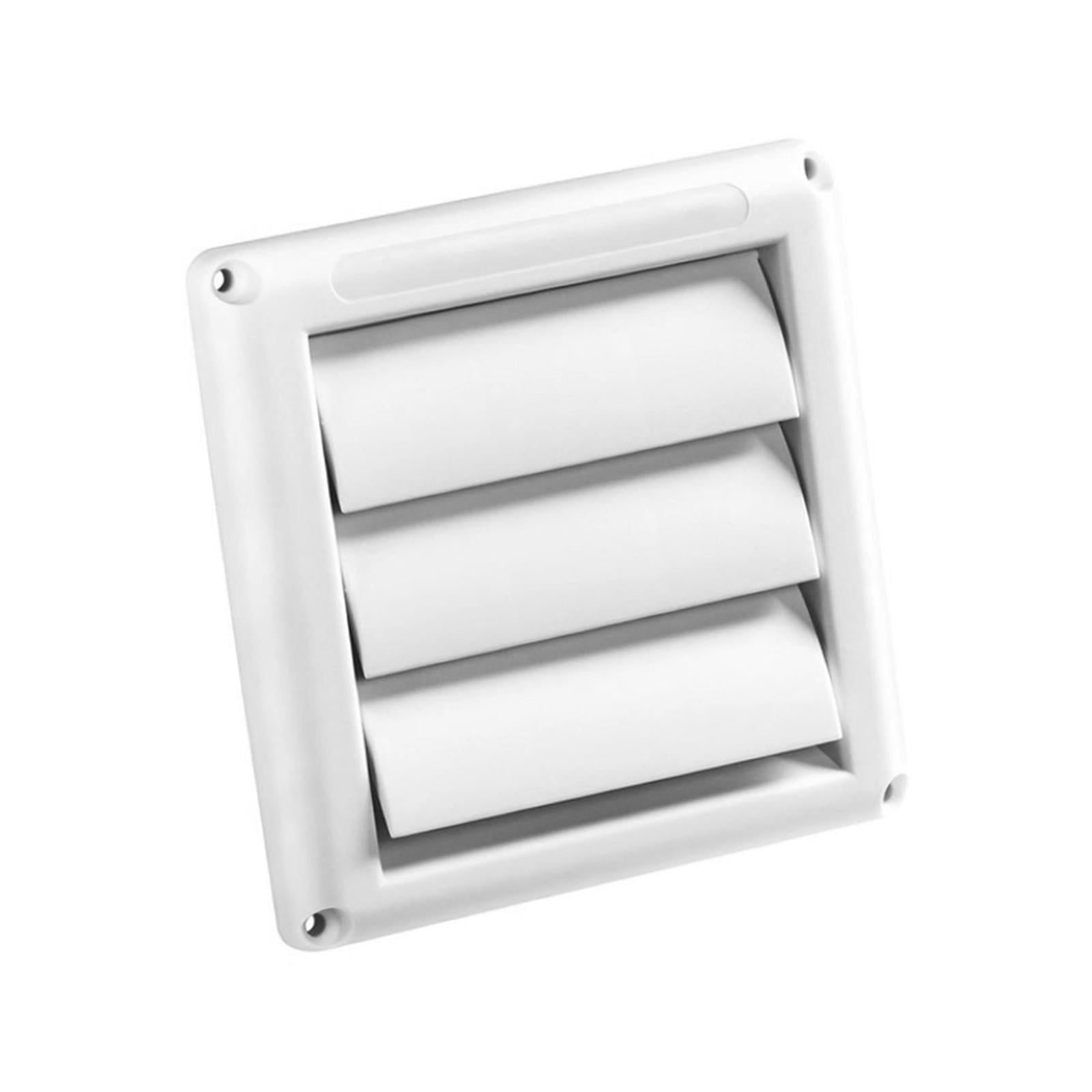 Baoblaze Dryer Vent Cover Easy Installation Grille Louvers Cover for Wall Office Home 8inch