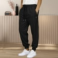 thumbnail image 2 of Adult Men Casual Pants Men's Casual Pants Not Jeans Casual Pants for Fall and Winter Sportswear Comfortable and Stylish Joggers for Everyday Wear Activewear for Leisure and Outdoor Activities, 2 of 5