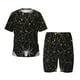 thumbnail image 1 of Balery Spiderweb Bats And A Spider Conjunto de Pijama Infantil de Manga Corta con Estampado – Ropa de Dormir de Algodón Suave-X-Large, 1 of 6