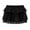 Black, variant on Women Lace Ruffle Bloomer Skirt Frill Tiered Short Skater Skirts Flowy A Line Mini Underskirt
