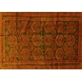 thumbnail image 1 of Ahgly Company Machine Washable Indoor Rectangle Persian Yellow Traditional Area Rugs, 2' x 3', 1 of 4
