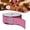 Pink, variant on Clearance Glitter Wired Christmas Ribbon Roll, 1.49 Inch x 10 Yards Sparkly Silver Edge Craft Ribbon for Wreath Tree Wrapping DIY Bows
