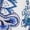 sapphire blue, variant on Women Boho Print Midi Dress Spaghetti Strap Summer Beach Vacation Casual Dress