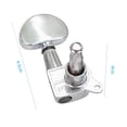 thumbnail image 6 of 2 Pieces Guitar Tool Accessories Pegs for Electric Acoustic Tuners Metal Tuning, 6 of 6