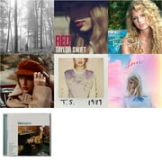 Folklore (Edited) & Red & Taylor Swift & Red (Taylor's Version) (Edited) (2CD) & 1989 & Lover (Deluxe) (Version 2) & Midnights (X) (Jade Green CD)