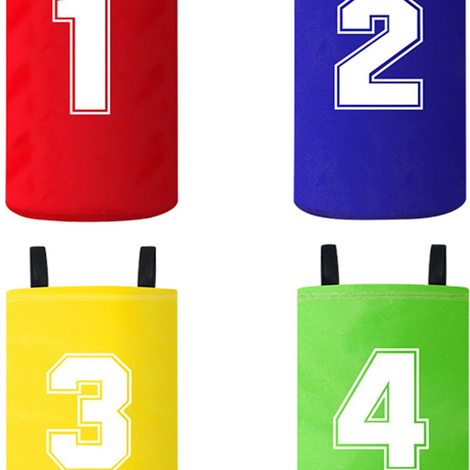 balikha 4Pcs Children Jumping Bag Sports Day Games Sack Race Games Party Favors Jumping Bag Outdoor Games for Carnival Easter