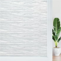 rabbitgoo Window Privacy Film Frosted Glass Window Film Removable Window Vinyl Door Window Clings Sticker for Home Decor, 35 x 77 inches