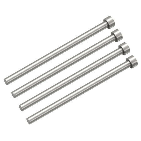 

Straight Ejector Pins 8.5mm Dia 65Mn Steel Round Tip Punch 150 Length for Mechanical 4Pack