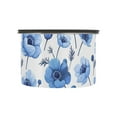 thumbnail image 2 of Blue Anemone Flower Airtight Coffee Bean Canister 30oz Food Storage Containers with Lids For Gournd, Tea, Sugar, Flour, Rice, Cereal, Candy Cookie Jar, 2 of 8