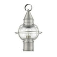 thumbnail image 4 of Livex Lighting - Newburyport - 1 Light Outdoor Post Top Lantern in Bohemian, 4 of 7