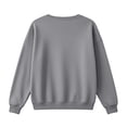thumbnail image 4 of Horkkom Sweatshirts for Women V Neck Cropped Pullover Long Sleeve Sweatshirts Trendy Casual Comfy Tops S, 4 of 6